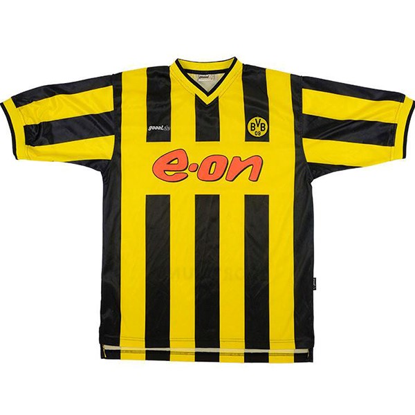 Tailandia Camiseta Borussia Dortmund 1ª Retro 2000 Amarillo